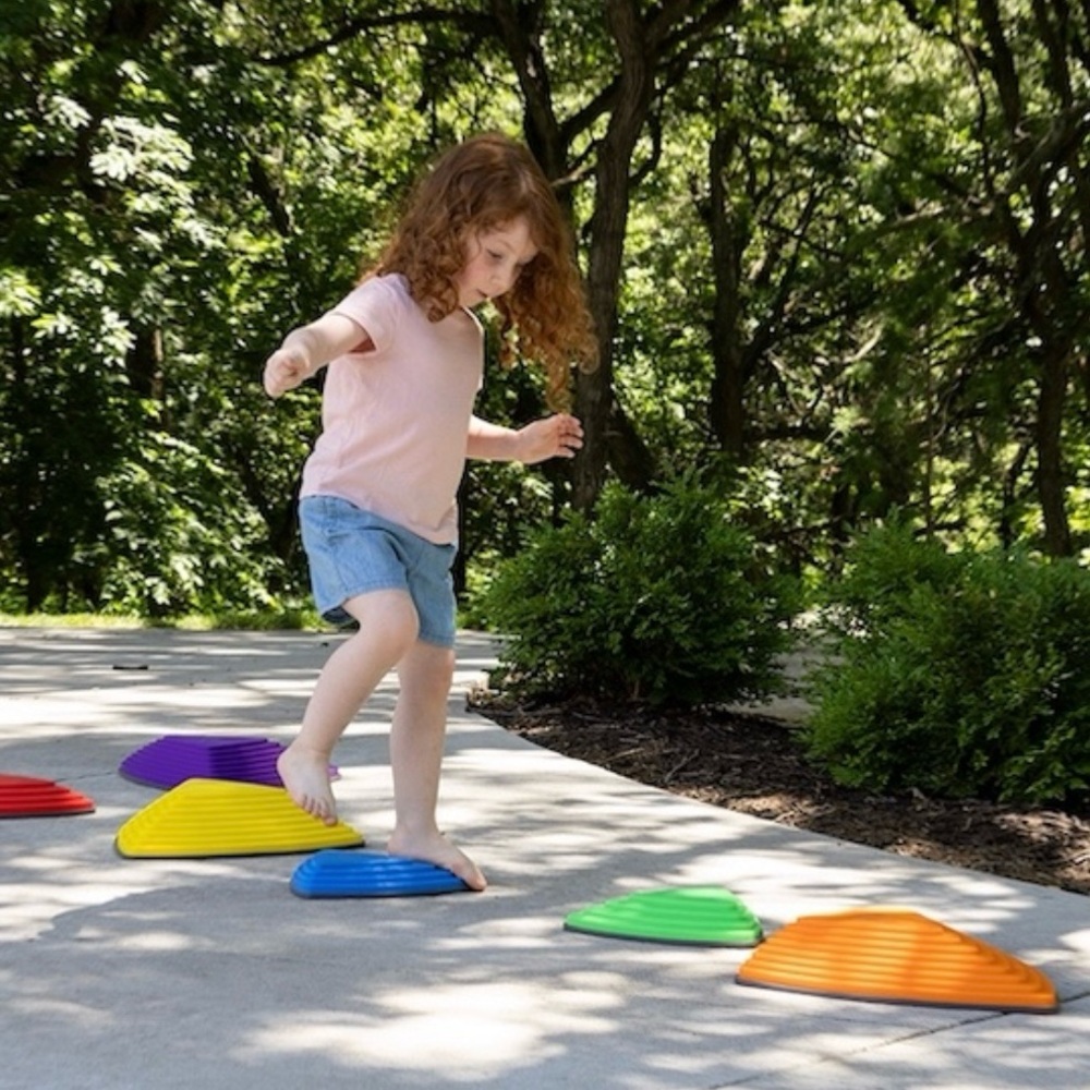 GONGE Riverstones Stepping Stones for Kids Active Play